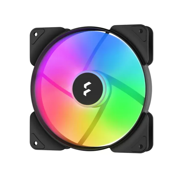Ventilator 140mm Fractal Dsign Aspect 14 RGB PWM Black Frame FD-F-AS1-1405