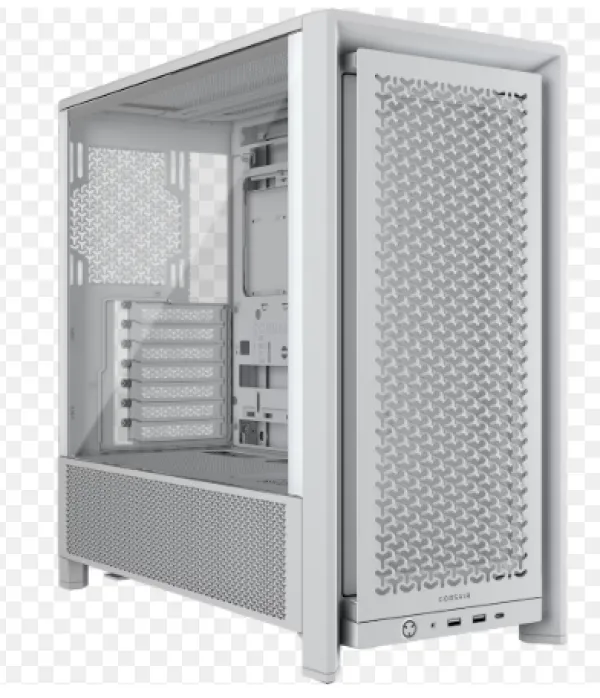 Kućište CORSAIR FRAME 4000D Mid-Tower/ATX/staklo/bez napajanj/bela/CC-9011291-WW