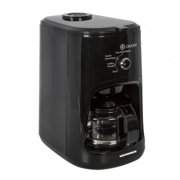 Aparat za filter kafu HEINNER HCM-900RBK/900W/sa mlinom