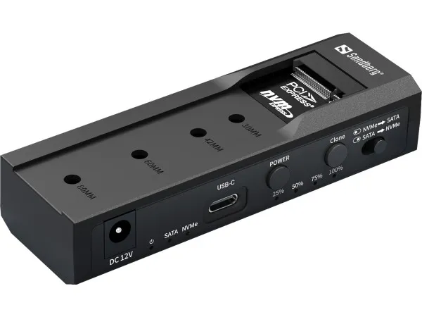 USB Docking Sandberg M2 + NVMe + SATA 136-49