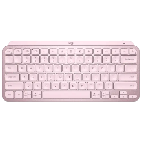Tastatura Wireless gaming Logitech MX Keys Mini US roze 920-010500