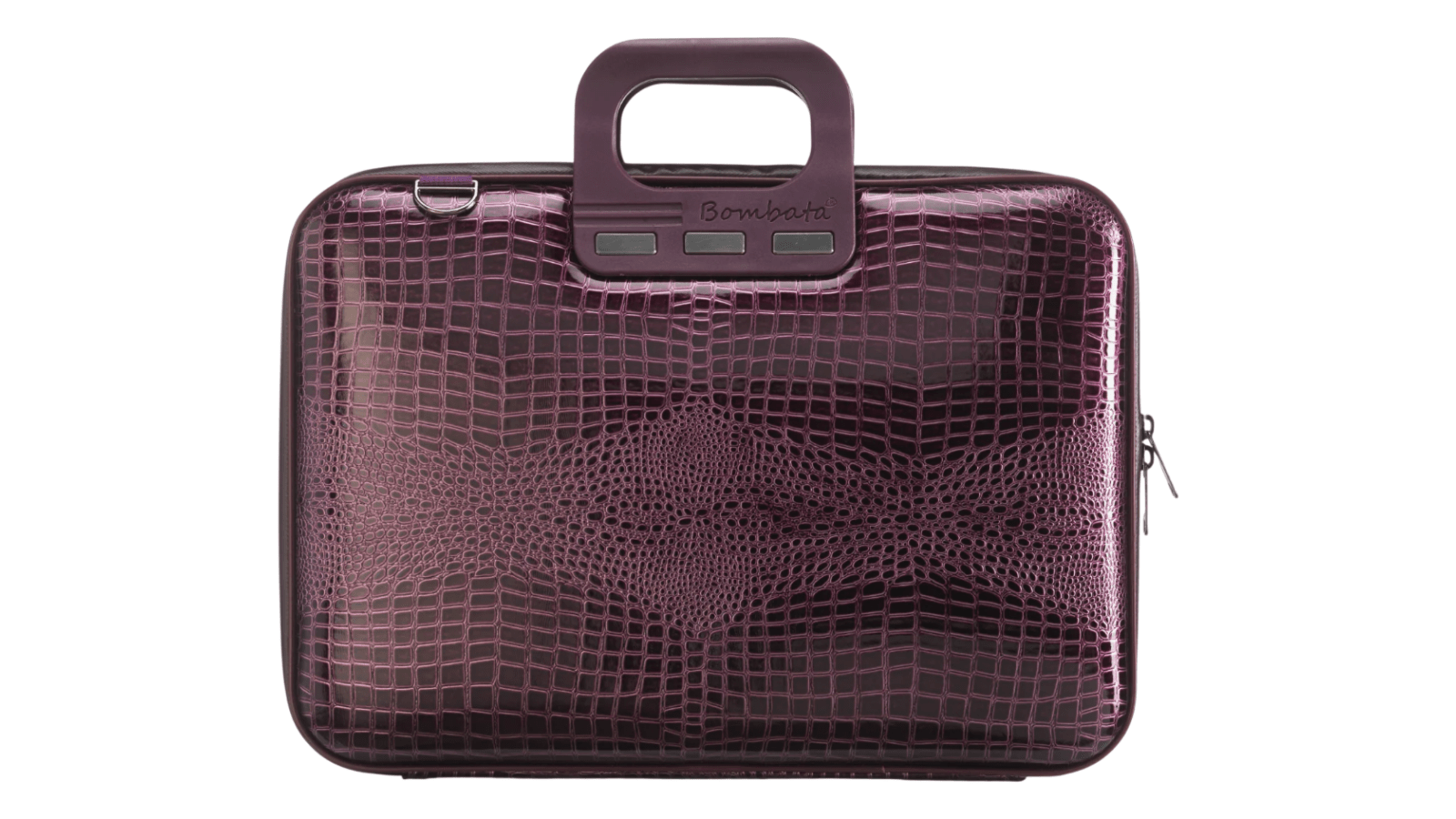 Torba BOMBATA  Shiny Cocco 13" Plum Purple