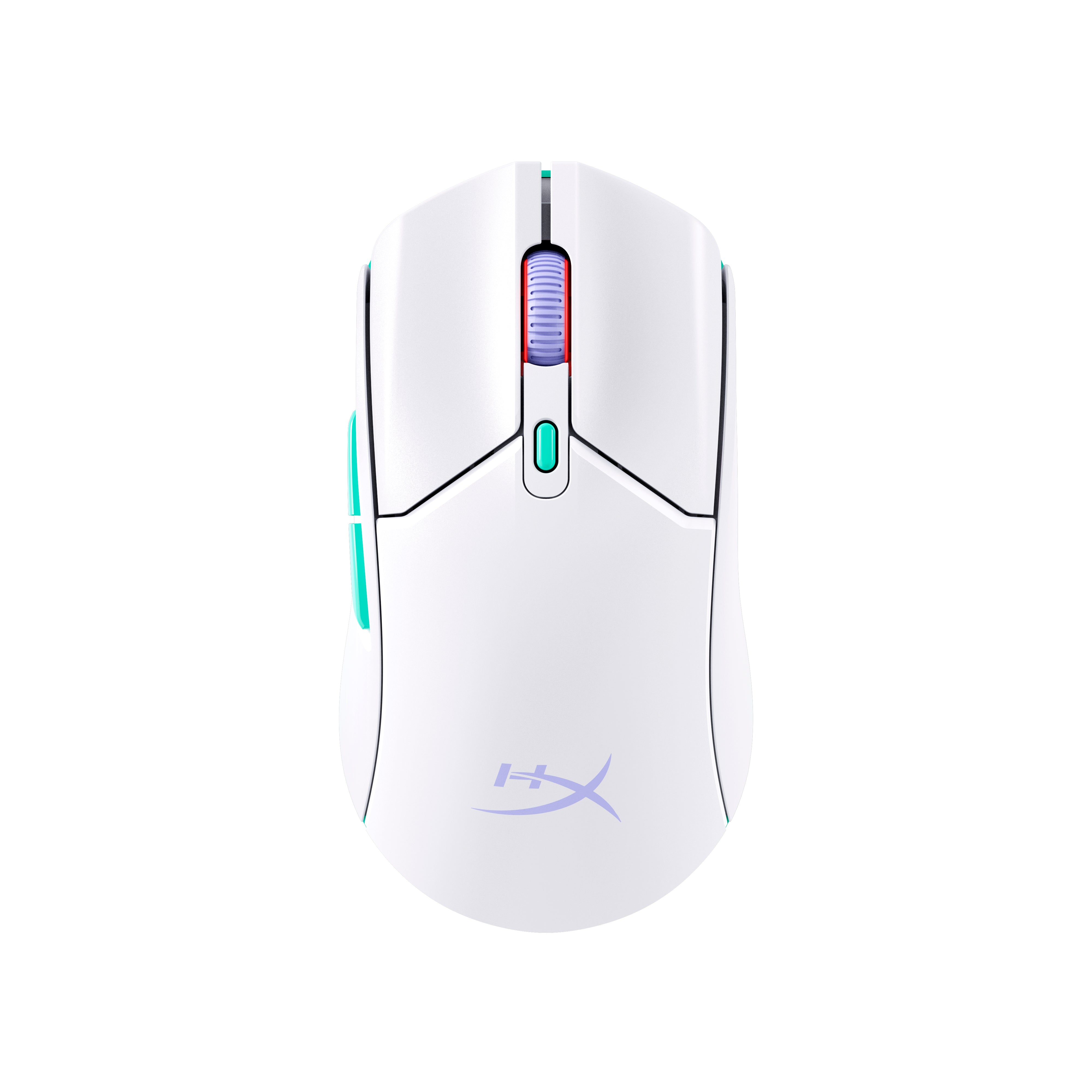 Miš HyperX Pulsefire Haste 2 Core Wls Wht/Grn/Pur/Gaming/bela