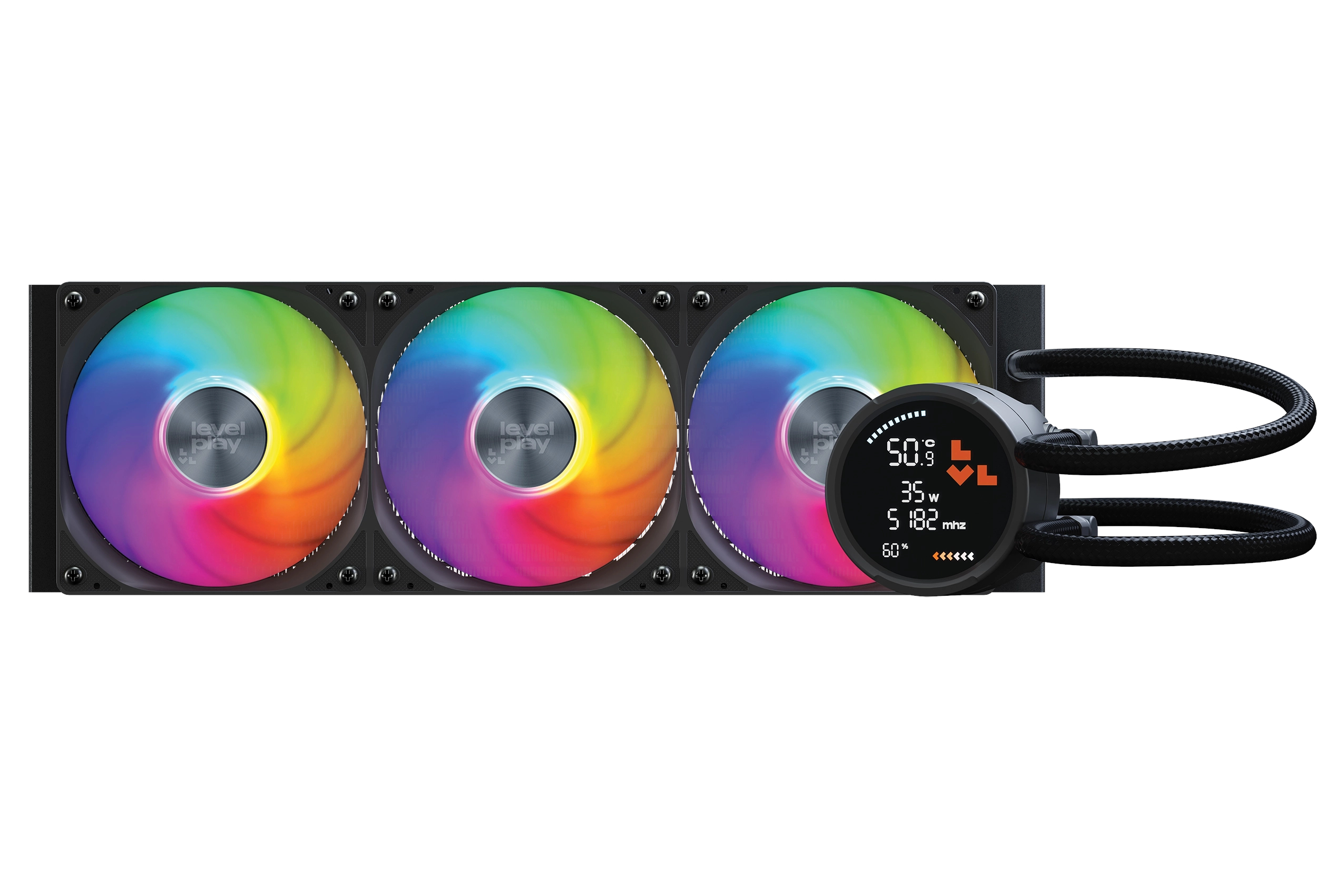 Vodeno hladenje za CPU LEVELPLAY Combat Liquid 360 SE AIO/bez ekrana/bela