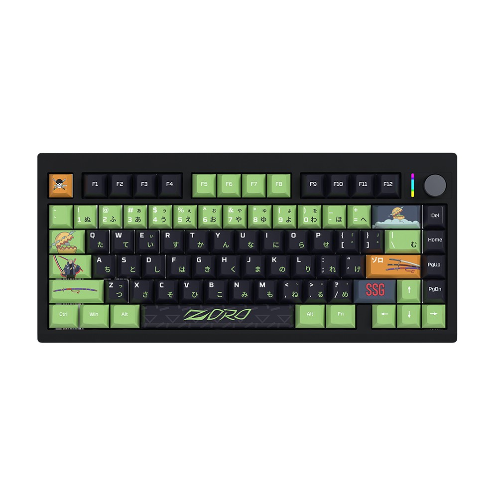 Tastatura Mehanicka Gaming Fantech MK921 Maxfit 8 Wireless ONE PIECE - ZORO (white switch)