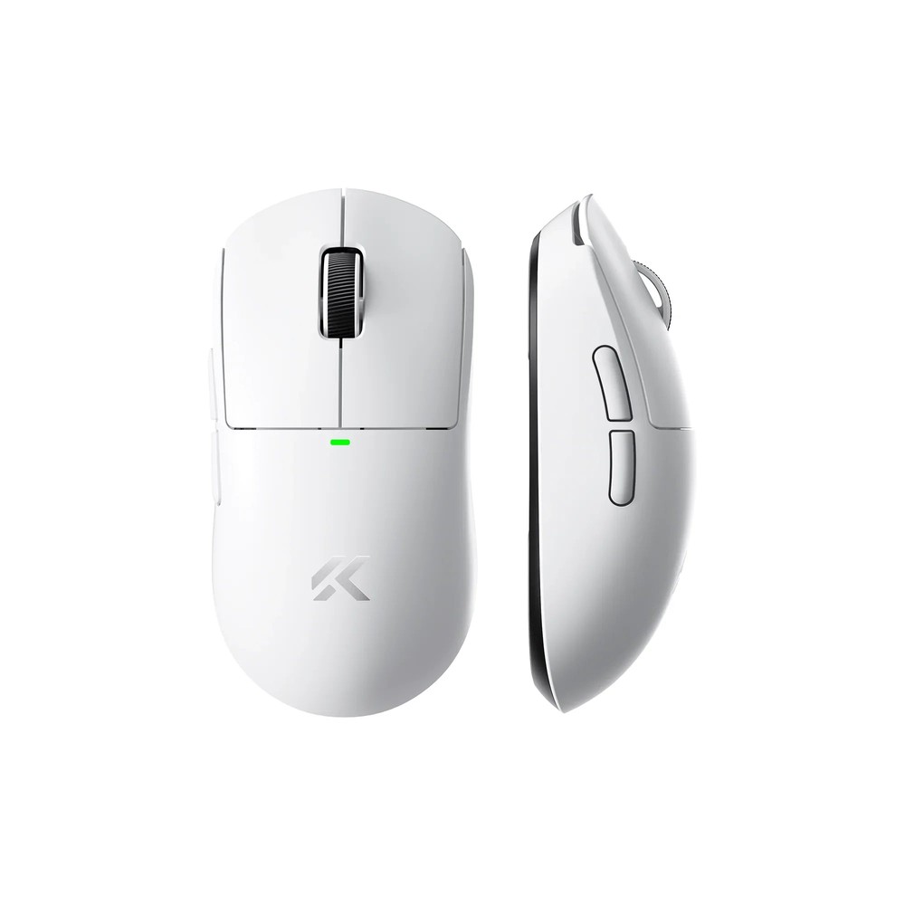 Bežični gaming miš MCHOSE A5 V3 Ultra White /PAW3395/8KHz pooling/Omron Mechanical