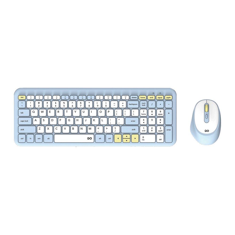 Combo mis tastatura wireless Fantech WK-901 GO plavi