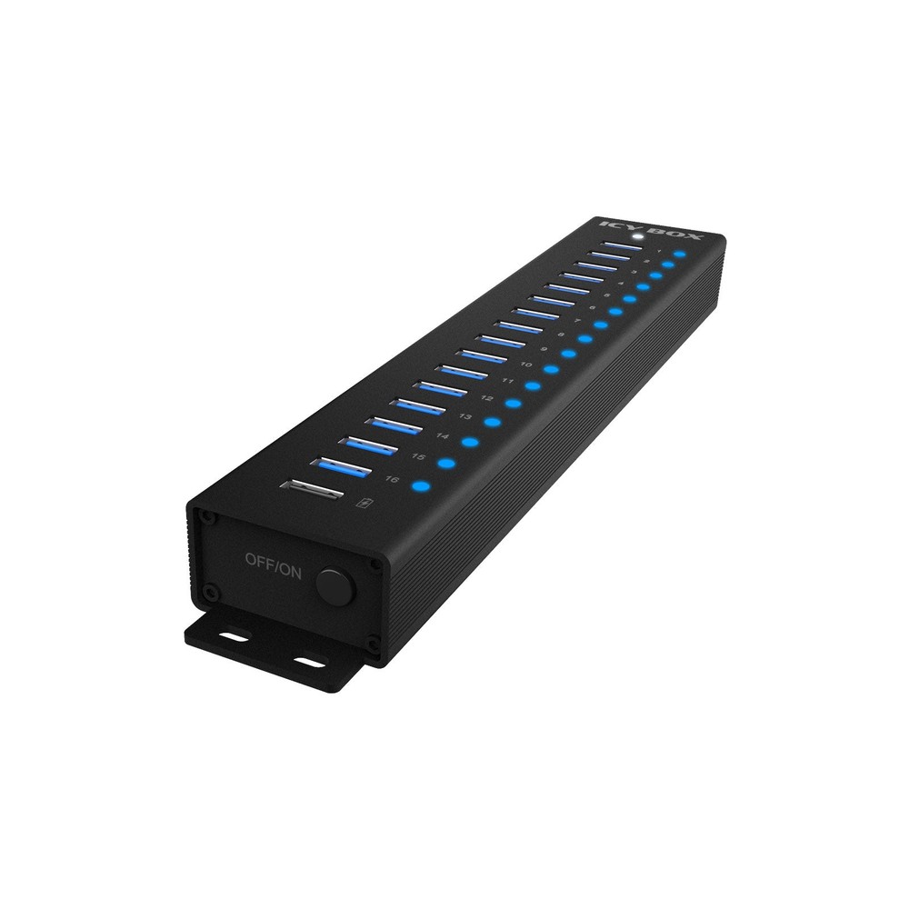 ICY BOX IB-HUB1717-U3 16+1 port USB Hub