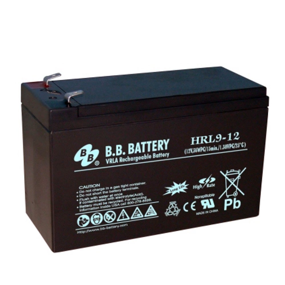 Akumulator 12V 9Ah HRL9-12 BB Battery terminal T2