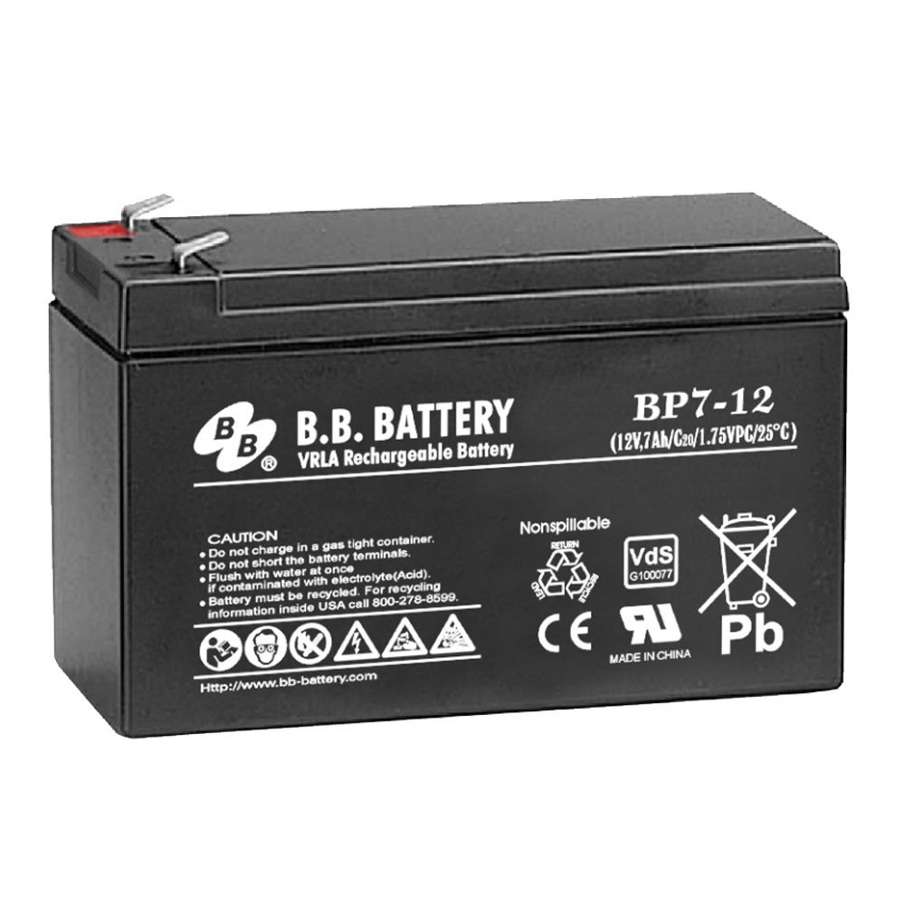 Akumulator 12V 7Ah BP7-12 BB Battery terminal T2