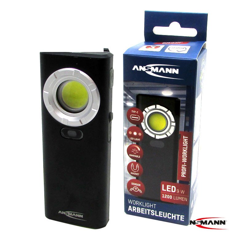 ANSMANN Punjiva Radna Lampa sa digitalnim senzorom WL1200RS