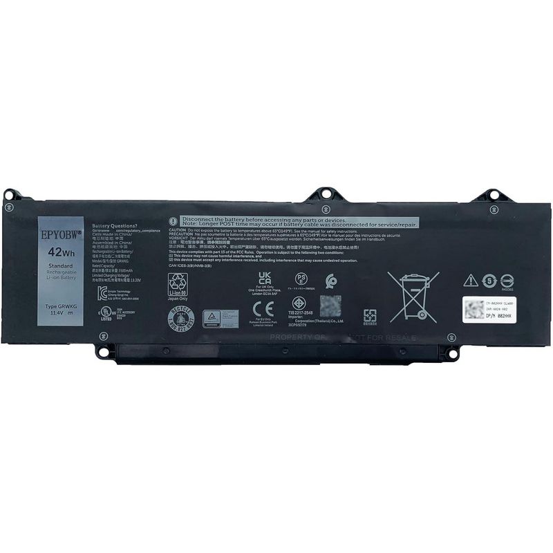 Baterija za laptop DELL Latitude 3340 5340 Latitude 3340 5340 2-in-1 Series 42wh