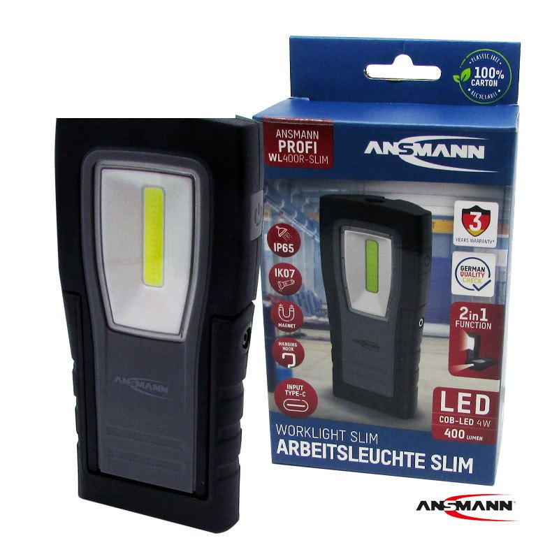 ANSMANN Punjiva Radna Lampa WL400R-SLIM