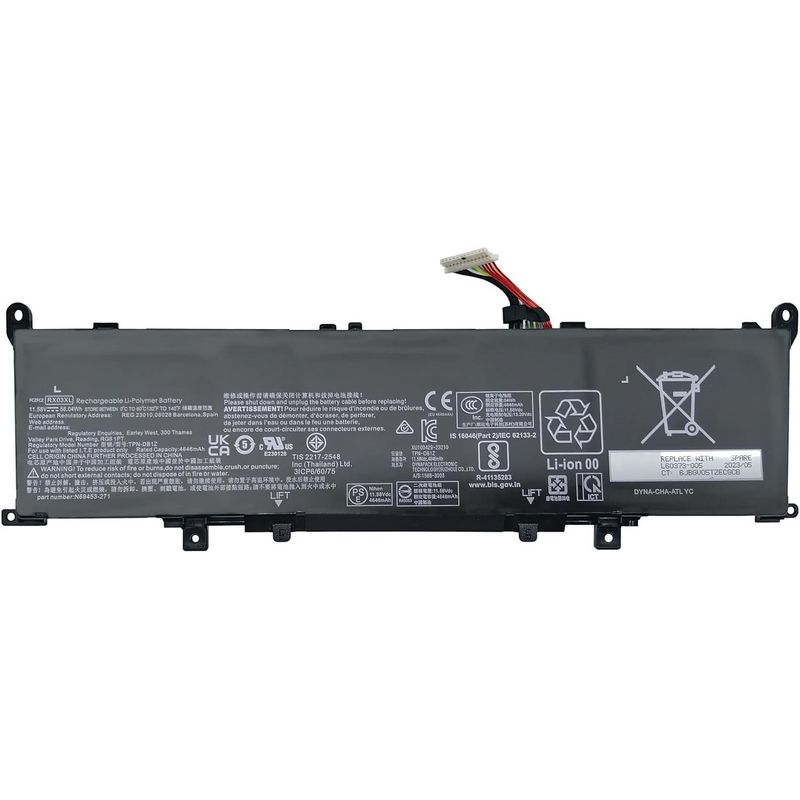 Baterija za laptop HP EliteBook 630 640 645 660 665 G11 / ProBook 440 445 460 465 G11 Series RX03XL