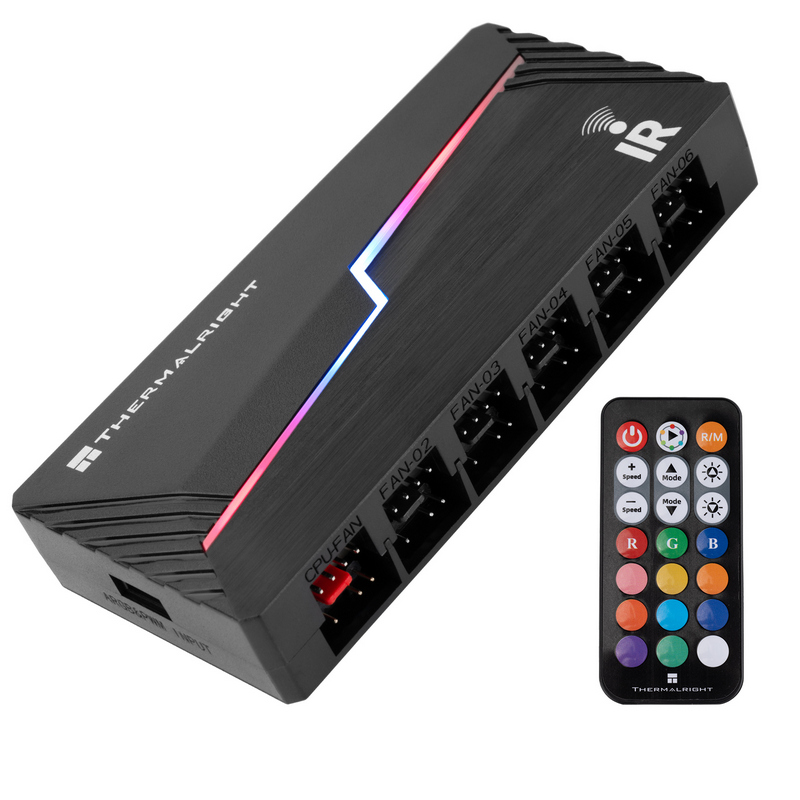 ThermalRight TL-ARGB and FAN HUB x12 IR BLACK