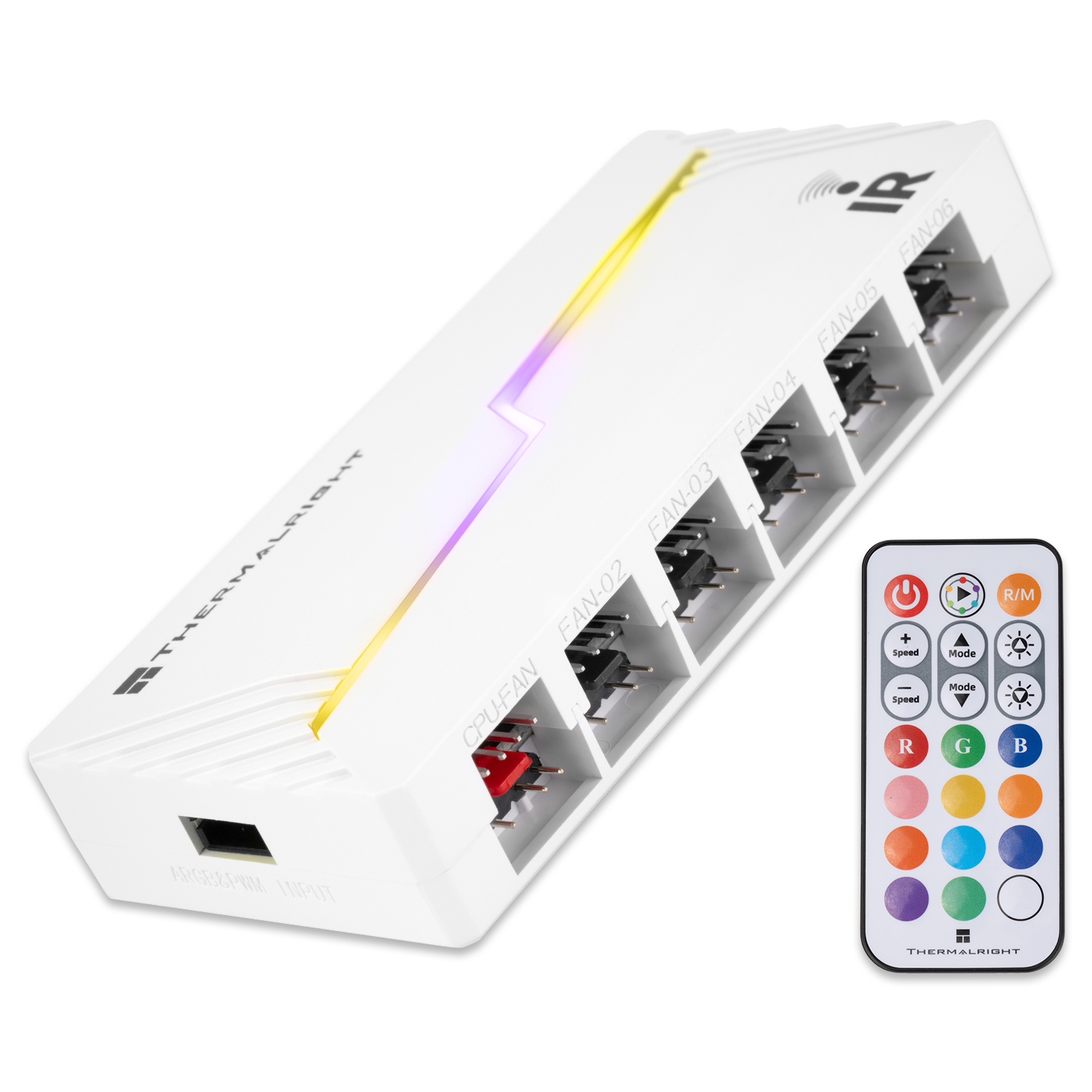 ThermalRight TL-ARGB and FAN HUB x12 IR WHITE