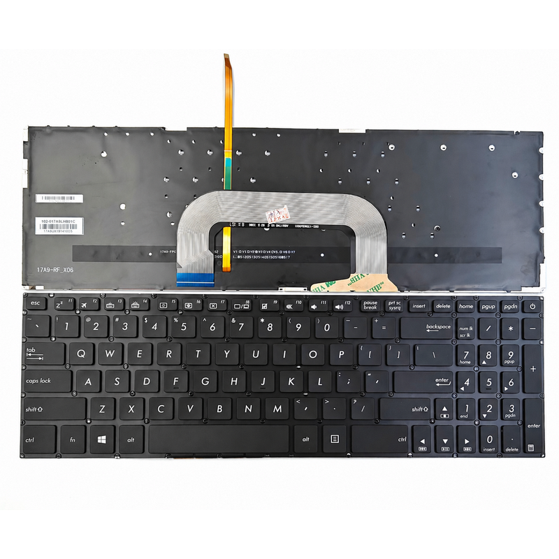 Tastatura za laptop Asus VivoBook 17 X705 MA X705MB X705FN X705FD X705QA X705U mali enter backlight