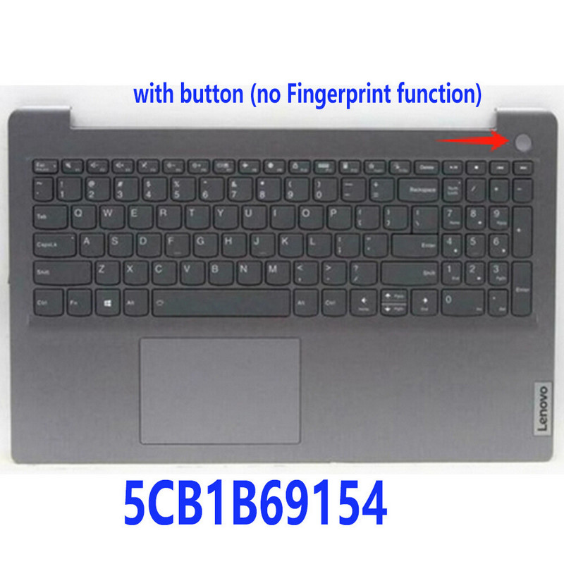 Palmrest (C Cover) sa tastaturom za laptop Lenovo IdeaPad 3-15ALC6 ITL6 sa dugmetom za paljenje