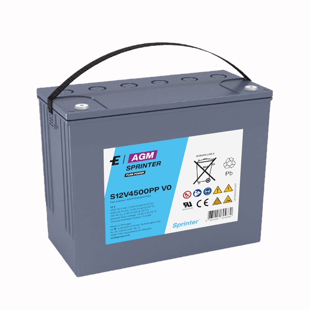 Exide Sprinter Pure Power S12V4500PP – 12V akumulator visokih performansi