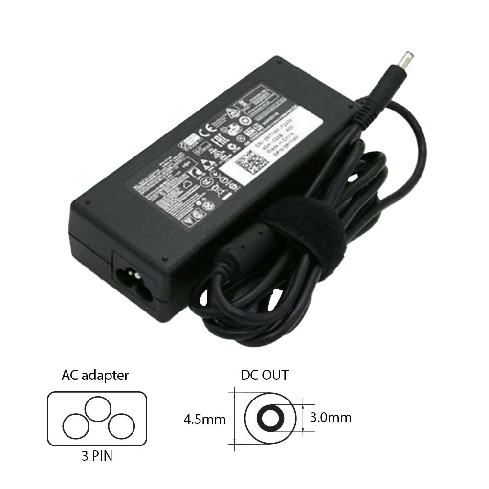 Dell 19.5V-4.62A (4.5×3.0) ADP-90LD D 90W laptop adapter za Dell XPS - inspiron