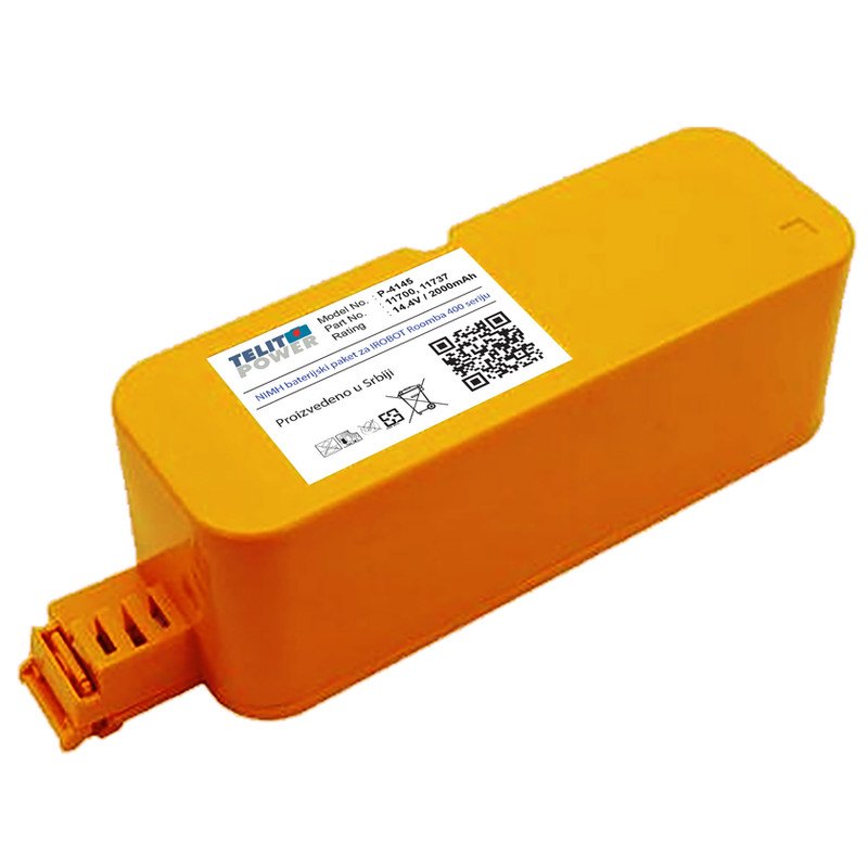 Baterija NiMH 14.4V 2000mAh Panasonic za iRobot usisivač ROOMBA APC 400 seriju