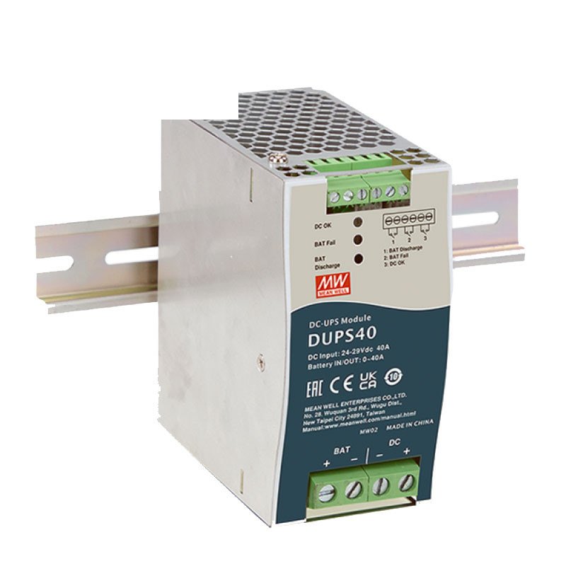 24V / 40A DIN Rail tip modula - kontrolera za DC-UPS neprekidno napajanje