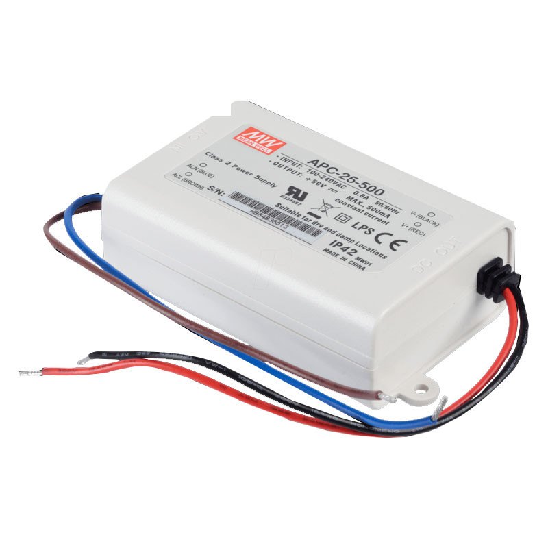 25W LED napajanje sa stabilisanim naponom APC-25-500 MEAN WELL