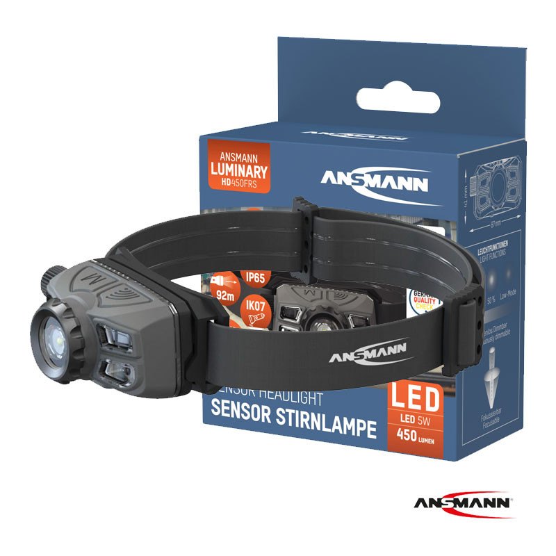 Ansmann HD450FRS – Punjiva LED Čeona Lampa 450 lm