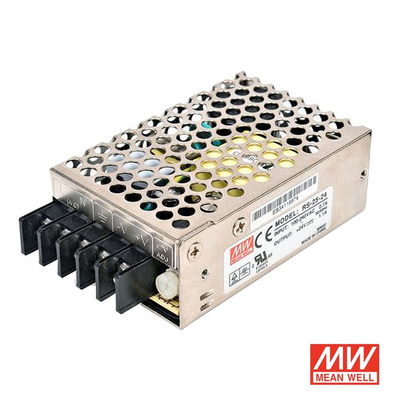 25W  Napajanje u kućištu RS-25-24 MEAN WELL