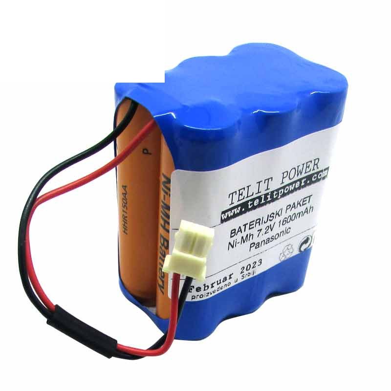 Baterija NiMH 7.2V 1600mAh Panasonic za 1000EL00349 ALARIS GW volumetrik pumpu