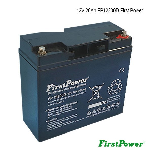 12V 20Ah FP12200D FIRSTPOWER terminal T3
