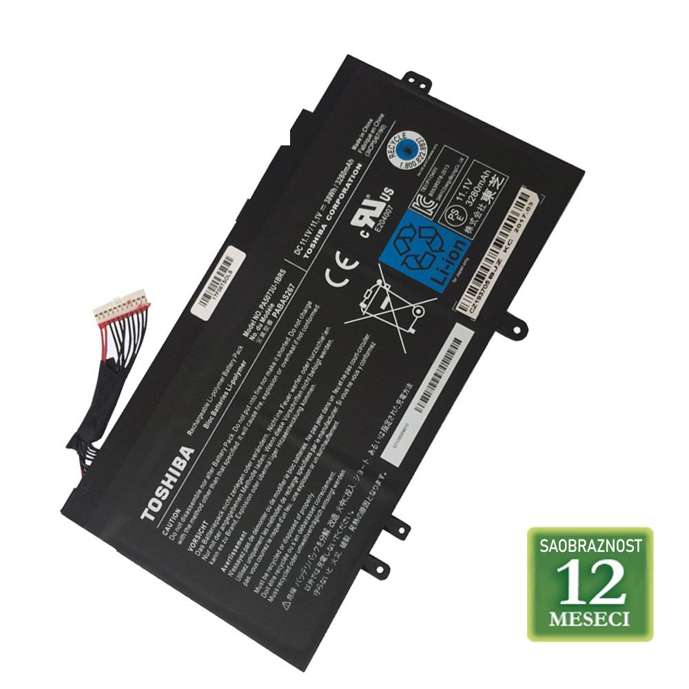 Baterija za laptop TOSHIBA Satellite U020T  / PA5073U  11.1V  38Wh / 3280mAh
