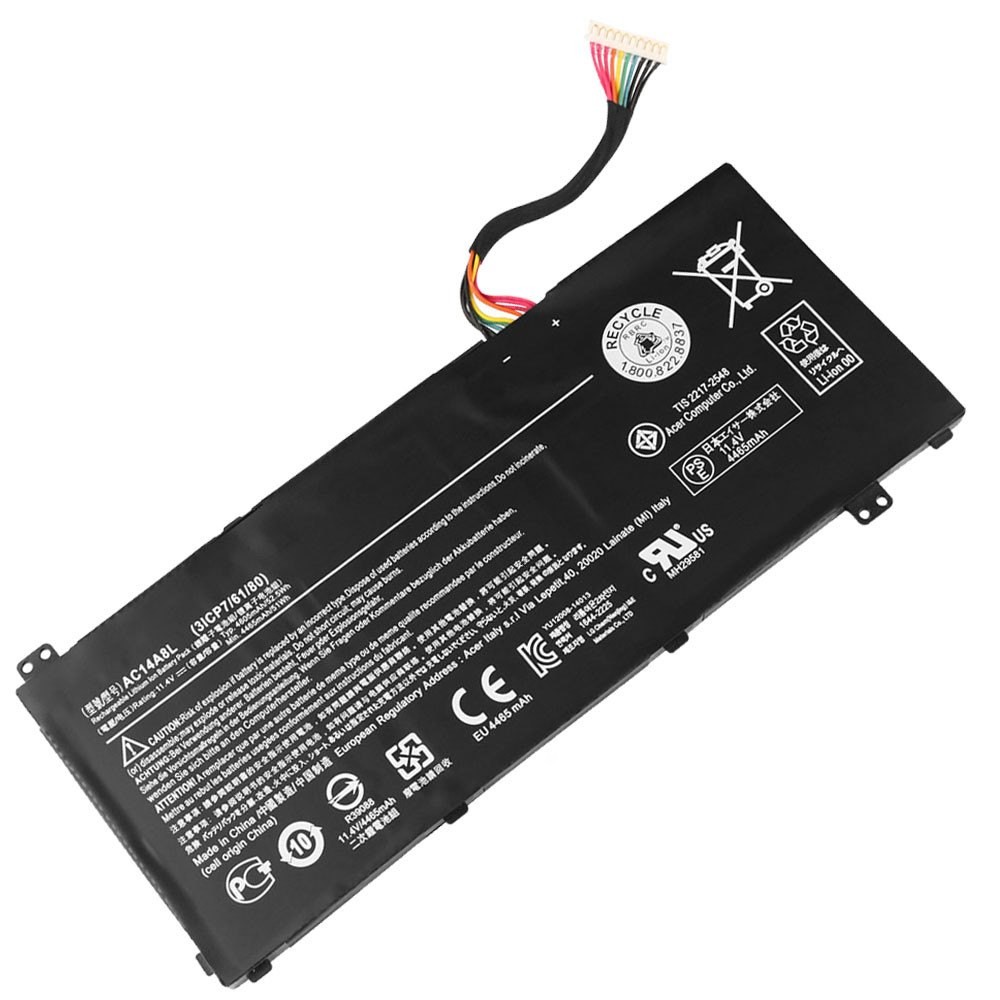 Baterija za laptop ACER Aspire VN7-591 / AC14A8L 11.4V 51Wh / 4465mAh