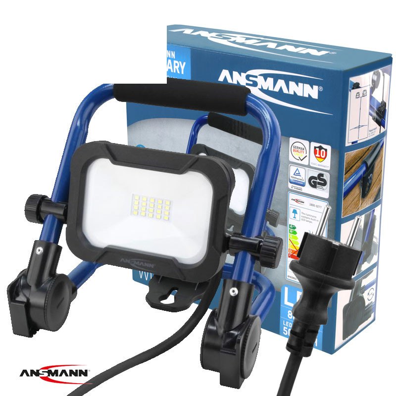 ANSMANN FL800AC LED prenosni podni reflektor 10W