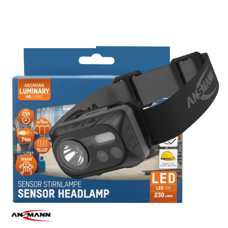 ANSMANN HD230BS LED HEADLIGHT