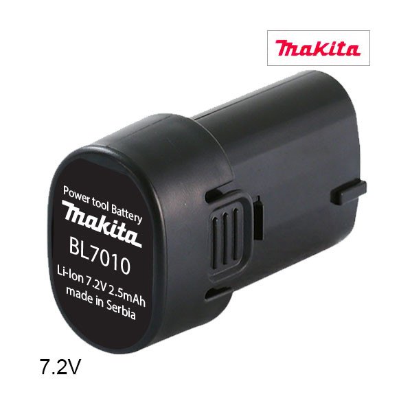 7.2V 2500mAh LiIon - Baterija za ručni alat MAKITA  BL7010