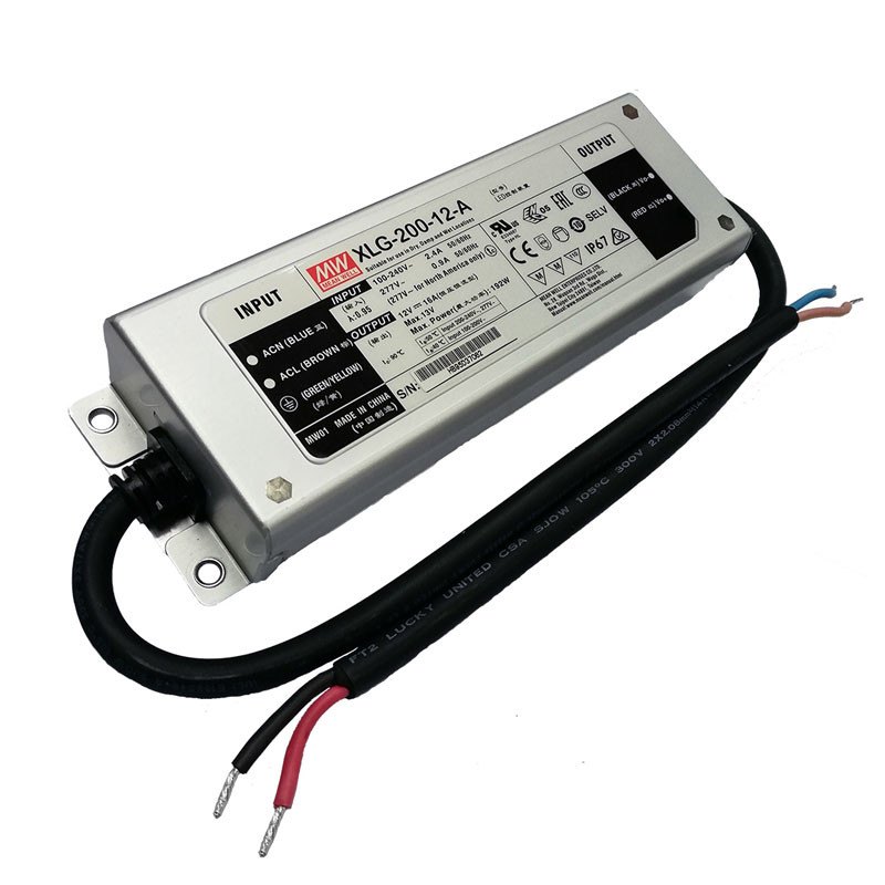 Mean Well XLG-200-12-A – LED napajanje 200W, 12V, IP67