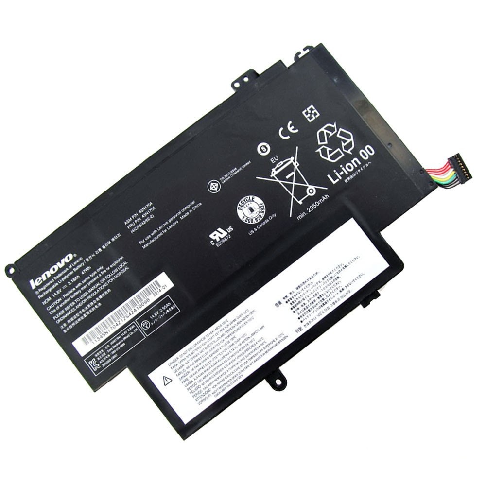 Baterija za laptop LENOVO S1 Yoga 12 serije / 45N1705 14.8V 47Wh / 3180mAh