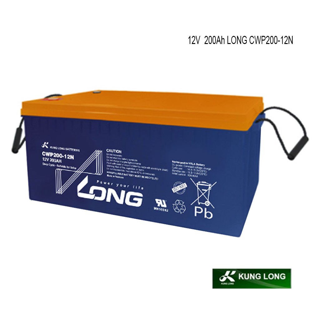 Akumulator Kung Long CWP200‑12N 12V 200Ah – VRLA AGM baterija