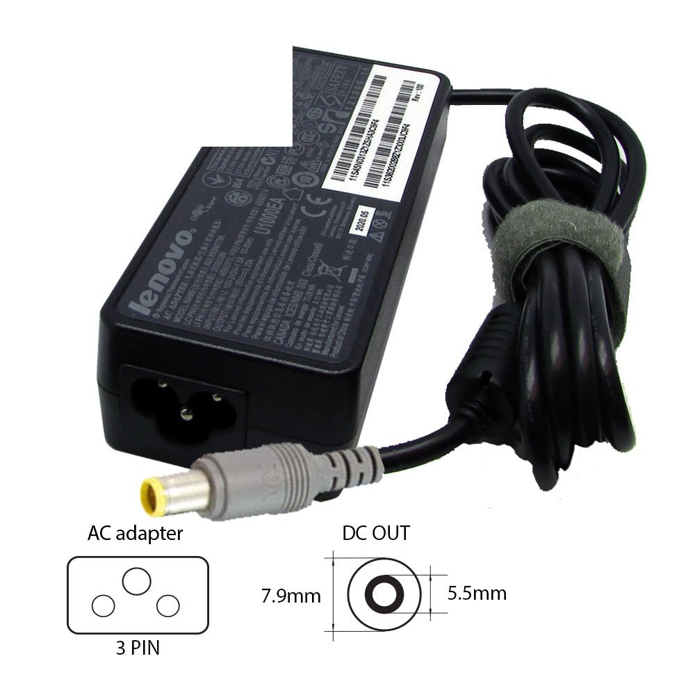 Lenovo 20V-3.25A (7.9×5.5) ADLX65NDT3A 65W laptop adapter