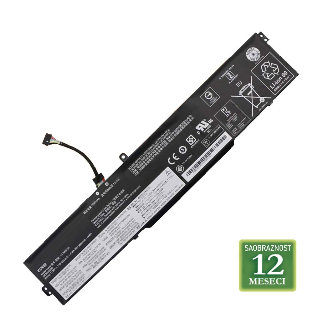 Baterija za laptop  LENOVO IdeaPad 330-15ICH / L17C3PB0 11.4V 45Wh / 3970mAh