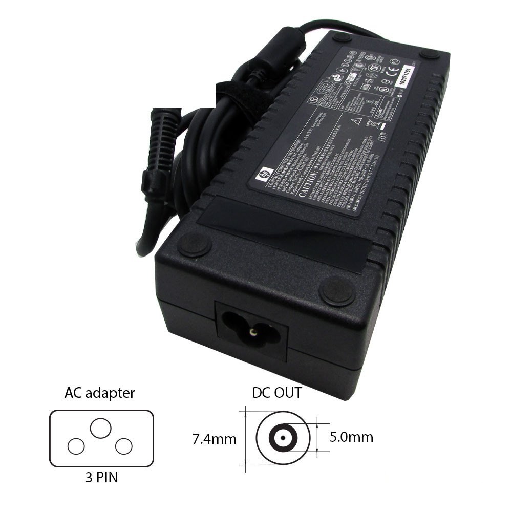 HP/Compaq 19V-7.1A (7.4×5.0) 135W-HP35 laptop adapter