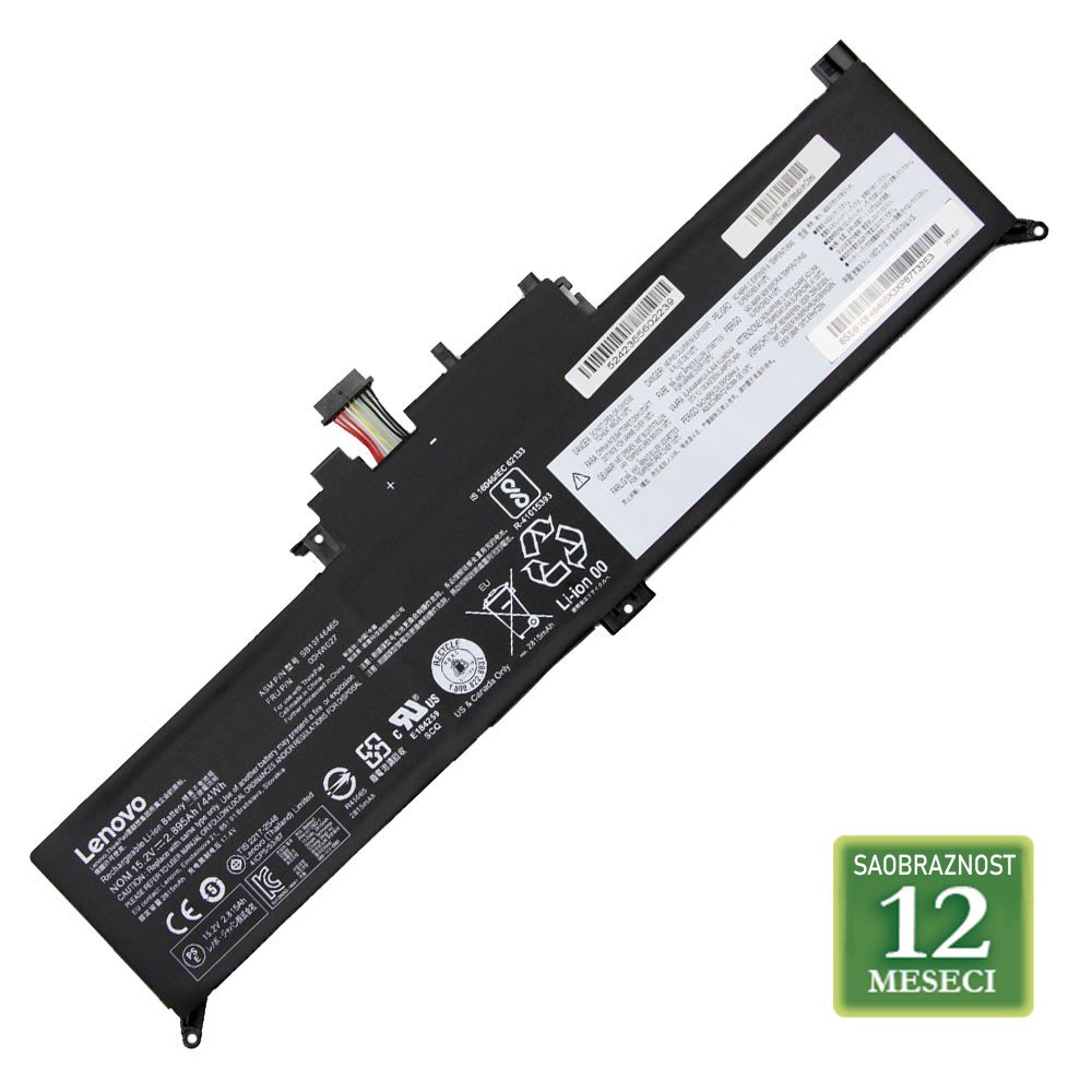 Baterija za laptop LENOVO ThinkPad Yoga 260 / 00HW027 15.2V 44Wh