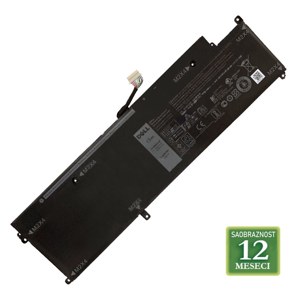 Baterija za laptop DELL Latitude 7370 D7370 / XCNR3 7.6V 43Wh