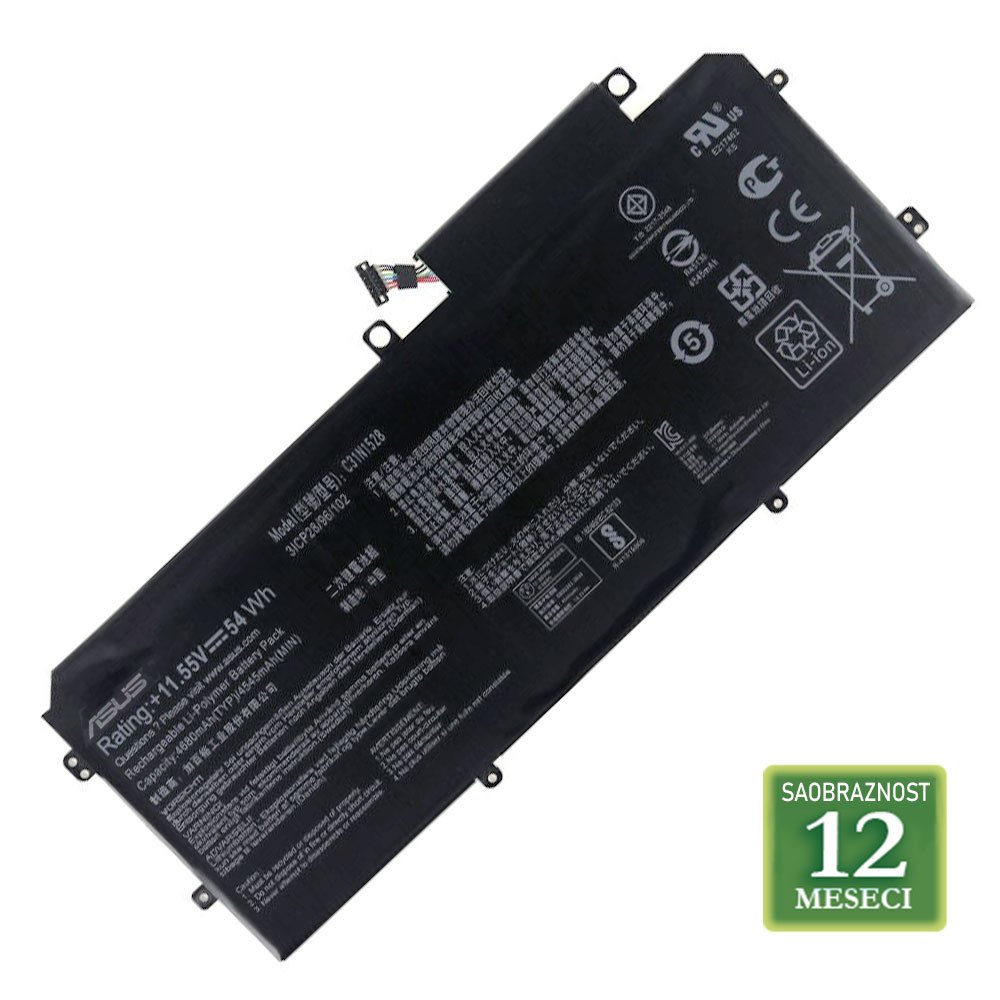 Baterija za laptop ASUS UX360CA / C31N1528 11.55V 54Wh