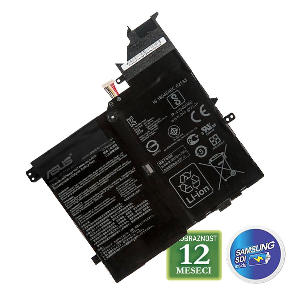 Baterija za laptop ASUS S406UA series / C21N1701 7.7V 39Wh / 5070mAh