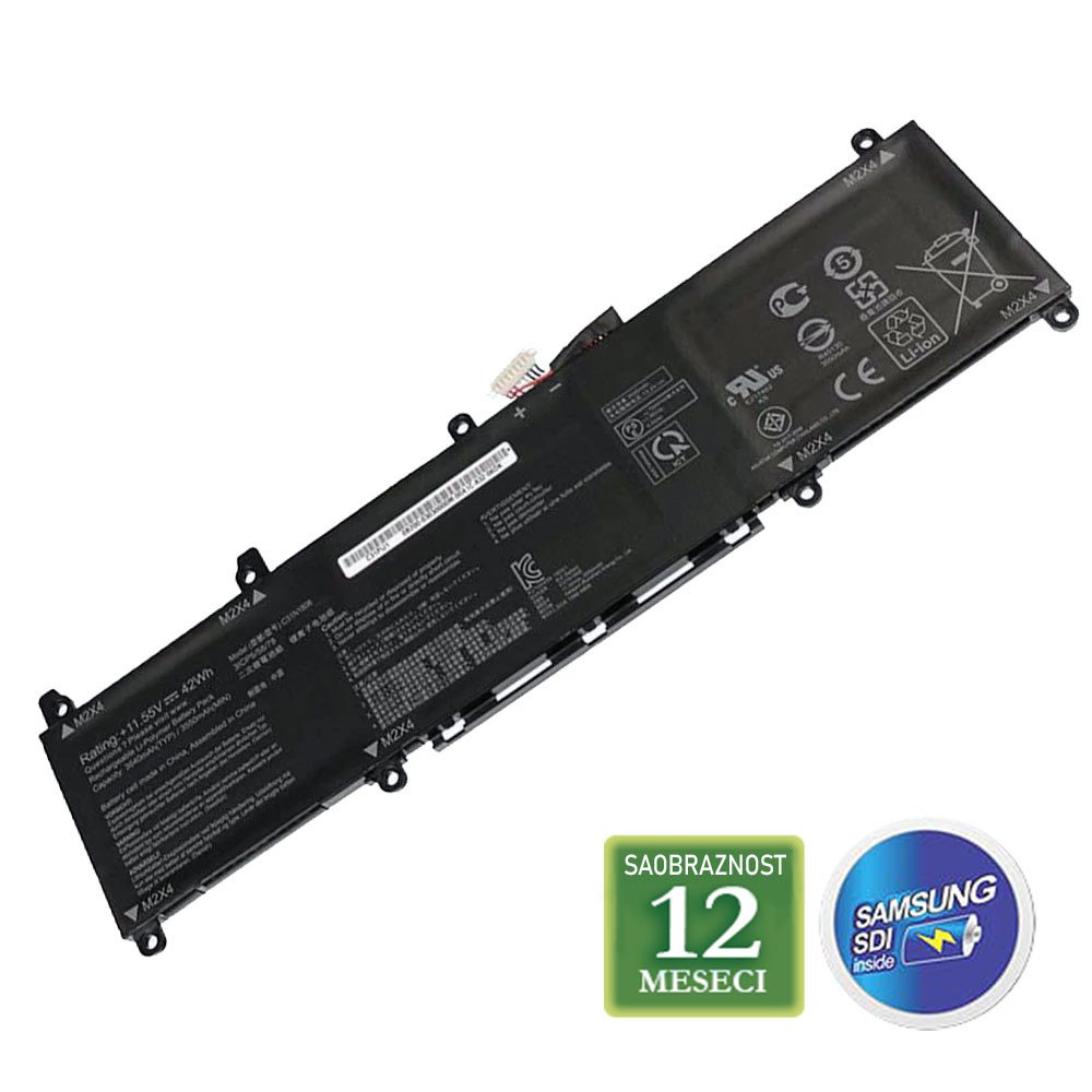 Baterija za laptop ASUS VivoBook S13 S330 / C31N1806  11.55V 42Wh / 3640mAh