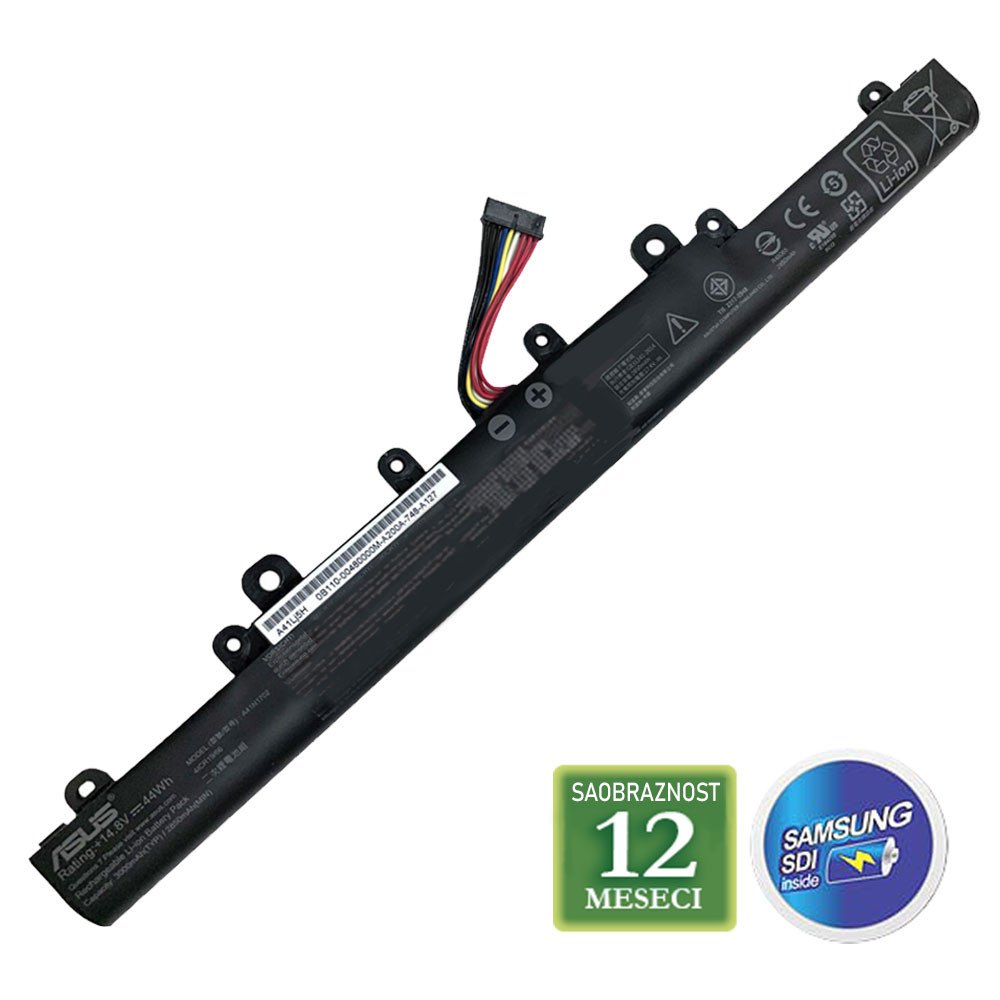 Baterija za laptop ASUS P1440 / A41N1702  14.8V 44.4Wh