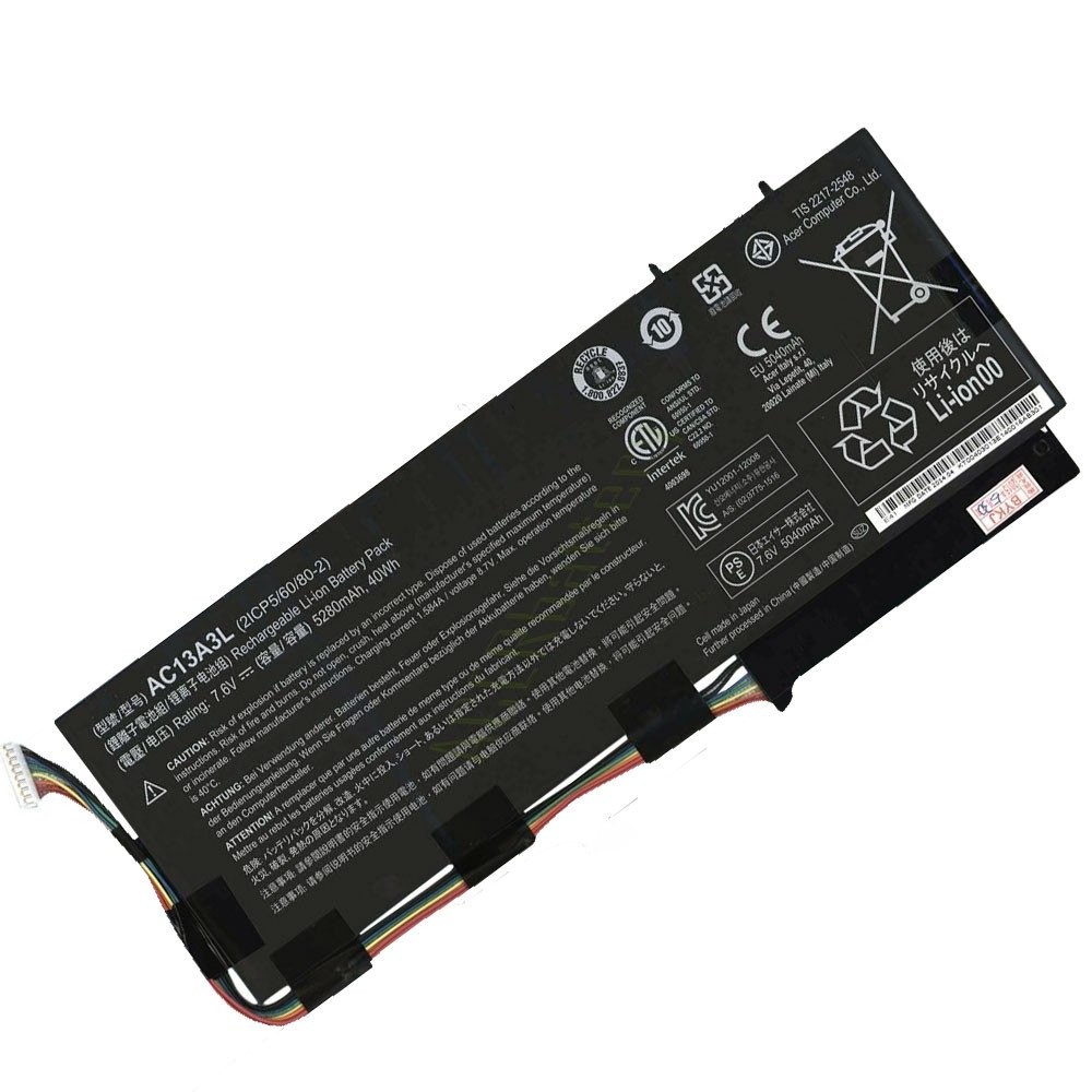 Baterija za laptop ACER Aspire P3-131 / AC13A3L 7.6V 40Wh