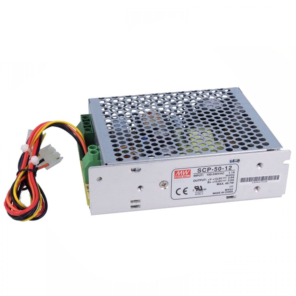 50W  Prekidačko napajanje sigurnosnih sistema SCP-50-12  /  12V MEAN WELL